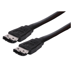eSATA cable, 1 m, extra shielded